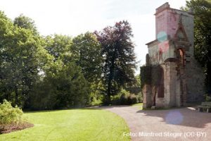 Bild: Ruine in Weimar
